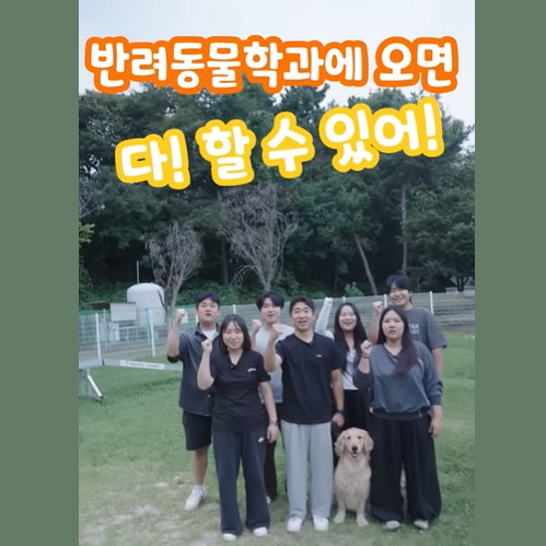 반려동물학과(3년)